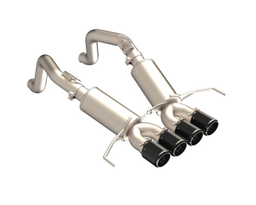 MBRP 3in Axel Back Exhaust System For Chevy C7  Corvette 14-19 With Black Tips