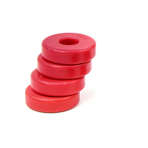 BBK Rear Lower Control Arm Replacement Bushing Kit For 86-04 Mustang (RED)