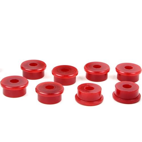 BBK Rear Lower Control Arm Replacement Bushing Kit For 86-04 Mustang (RED)