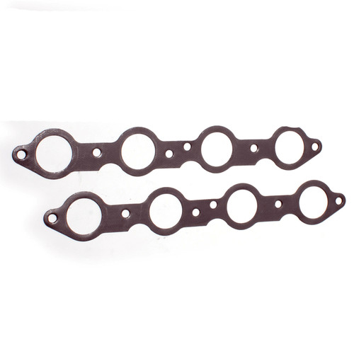 PREMIUM HEADER GASKET SET For GM LS V-8 (PAIR) (All 6 Bolt Port Flange)