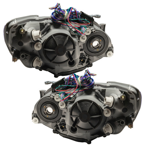 Oracle  SMD HL (Non-HID) - Black - White For 01-05 Lexus IS300