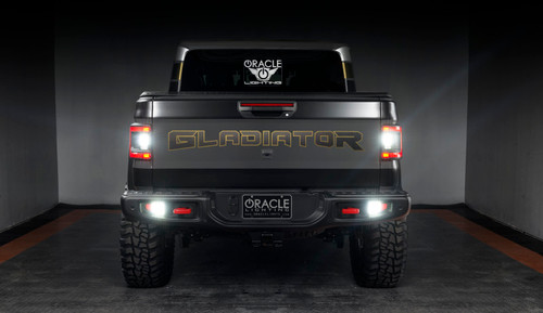 Oracle Rear Bumper LED Reverse Lights For Jeep Gladiator JT - 6000K