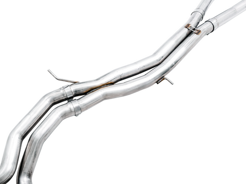 AWE Touring Edition Exhaust Diamond Black RS-style Tips for Audi B9 RS 5 Coupe