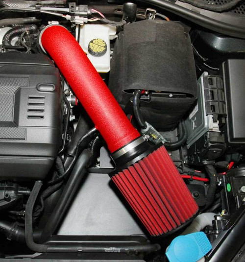 AEM Cold Air Intake System Wrinkle Red For 2015 Volkswagen Golf GTI 2.0L