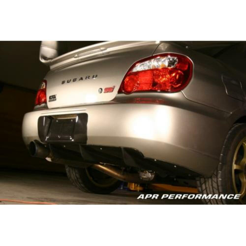 APR Carbon Fiber Rear License Plate Backing for 04-07 Subaru WRX & STi APR Carbon Fiber Rear License Plate Backing for 04-07 Subaru WRX & STi