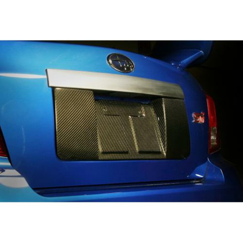 APR Carbon Fiber Rear License Plate Backing for 08-14 Subaru WRX & STi Sedan APR Carbon Fiber Rear License Plate Backing for 08-14 Subaru WRX & STi Sedan