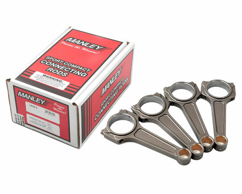 Manley Pro Series I-Beam Tuff Connecting Rods 14403R6-4 For Mitsubishi 4G63