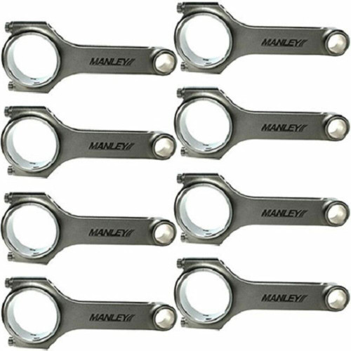 Manley H Beam Connecting Rod Set 2.125in Bore 1.060in Pin For Mopar Hemi 6.1L Manley H Beam Connecting Rod Set 2.125in Bore 1.060in Pin For Mopar Hemi 6.1L