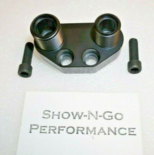 CNC ALUMINUM COMPRESSOR MANIFOLD FOR MINI SANDEN SD-7 COMPRESSORS CNC ALUMINUM COMPRESSOR MANIFOLD FOR MINI SANDEN SD-7 COMPRESSORS