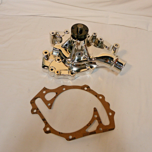 BIG BLOCK FORD 429/460 HIGH-FLOW CHROME MECHANICAL WATER PUMP BIG BLOCK FORD 429/460 HIGH-FLOW CHROME MECHANICAL WATER PUMP