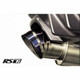 GReddy Burnt Titanium Turndown Tip 115mm Diameter 120mm Length