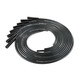 8.5MM UNIVERSAL SPARK PLUG WIRE SET WITH 180° PLUG BOOTS, BLACK