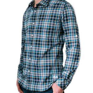 Kaiback Kickback Fitted - Blue Plaid Kaiback Kickback Fitted - Blue Plaid