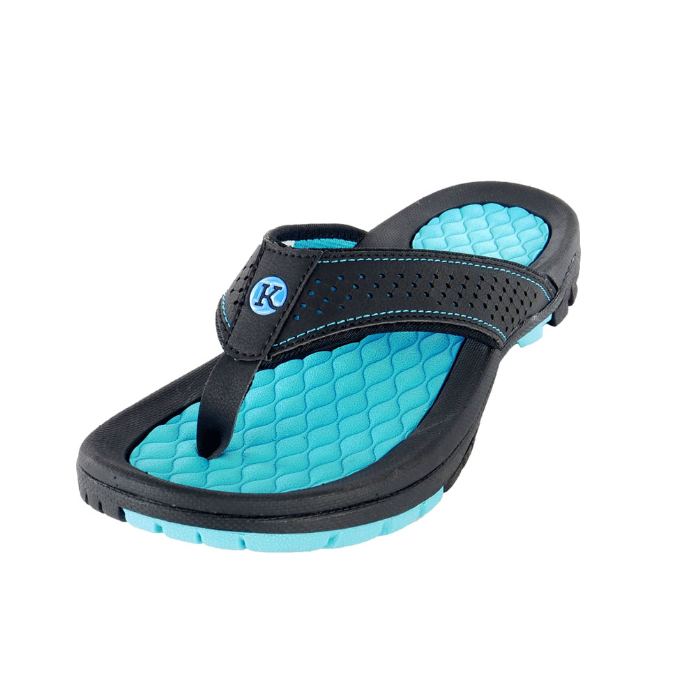 Kaiback Women's Seaside Casual Flip Flop Sandal Women’s Comfort Footwear