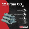 12 gram Unthreaded CO2 Pack of 10 Industrial Grade Bulk Pricing Available