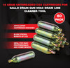 HVAC 16 gram Unthreaded CO2 Cartridges 8.3mm Neck Diameter Industrial grade CO2 - 10 Packs