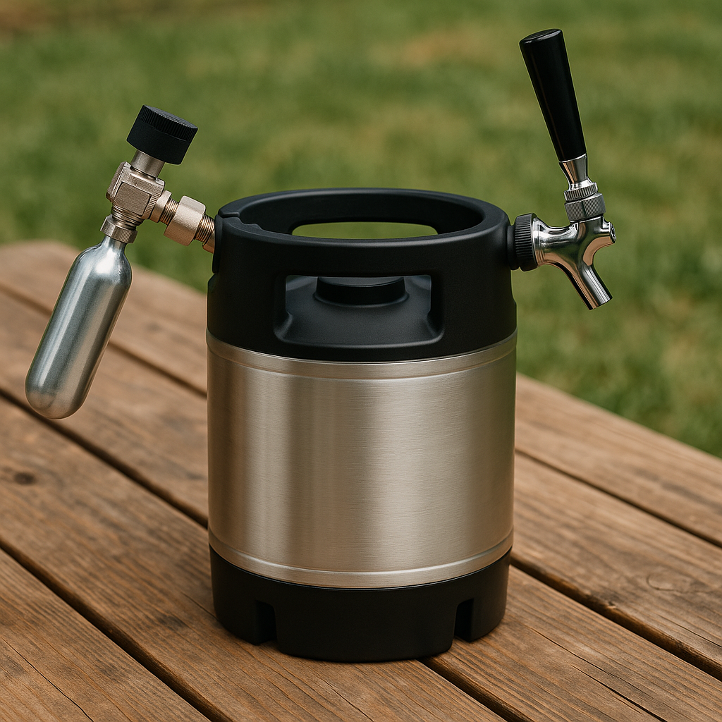 RedRock 74 Gram CO₂ Cartridges, Beverage Grade Food-Safe Gas, 5/8-18″ Thread 2-Pack – Compatible with Beer Kegs, Cold Brew Coffee Kegs and Portable Beverage Dispensers