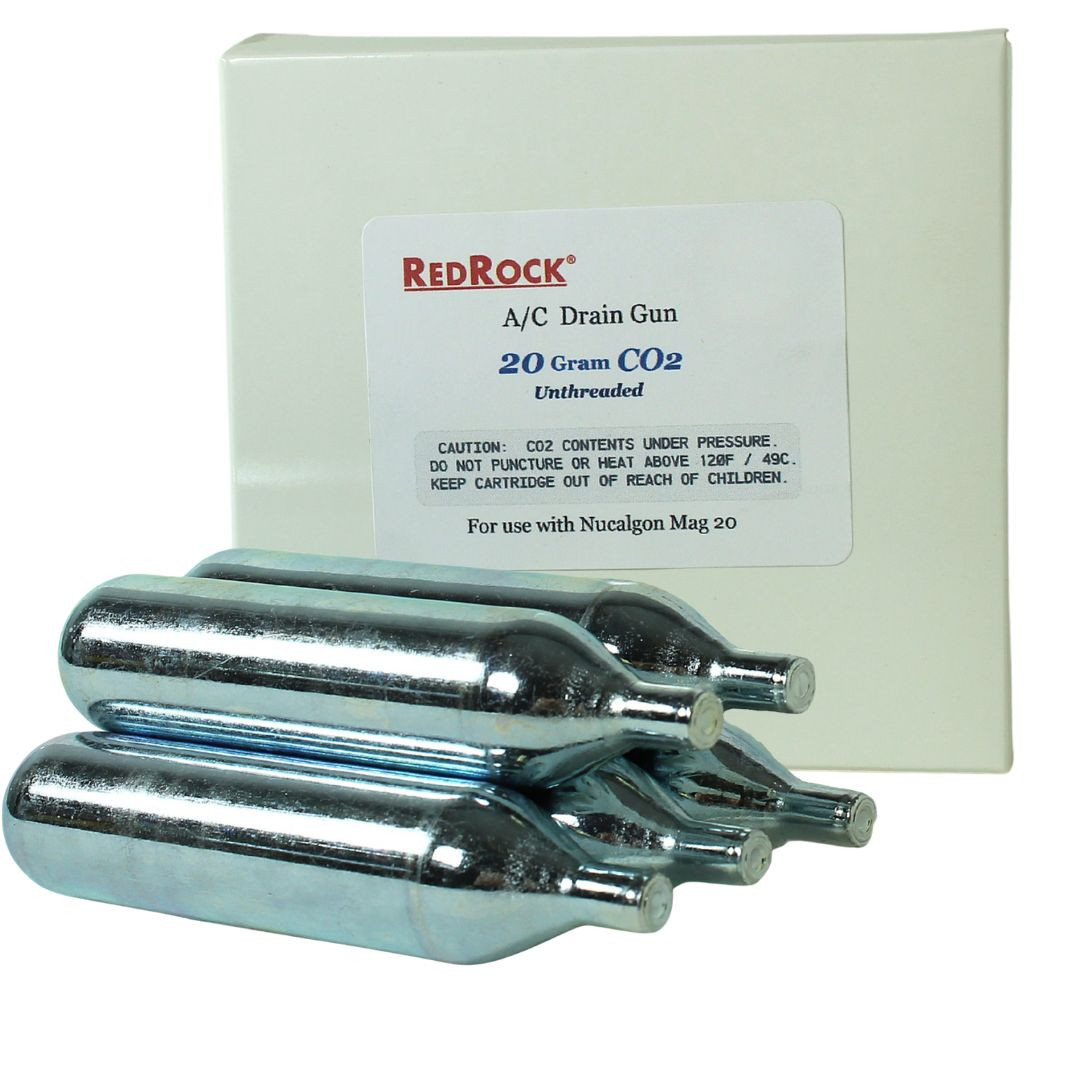 20 Gram Unthreaded CO₂ Cartridges – Industrial Grade – 100 Pack (20g Non-Threaded CO2 Cylinders)