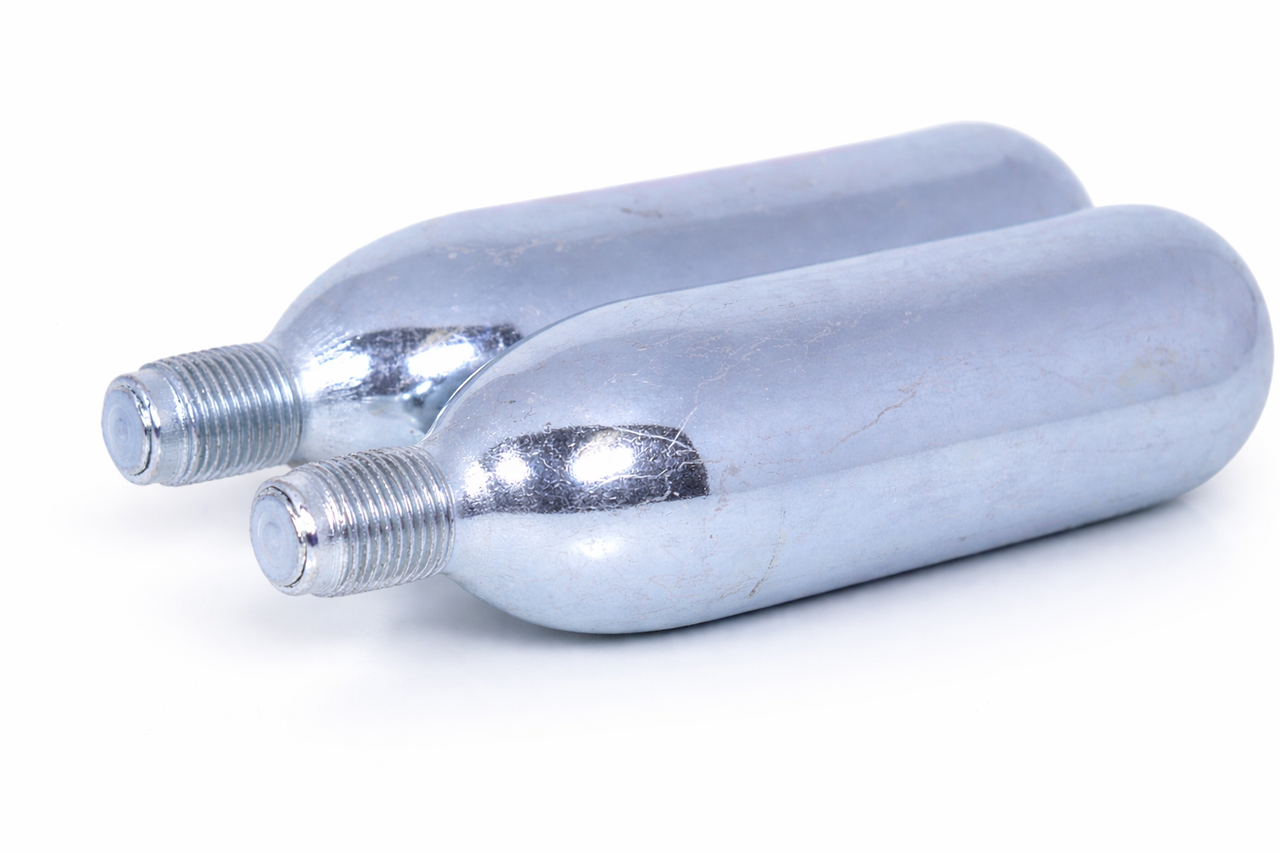 74 Gram 5/8" Threaded CO₂ Cartridges – Beverage Grade – 40 Pack (High-Capacity 74g CO2 Cylinders)