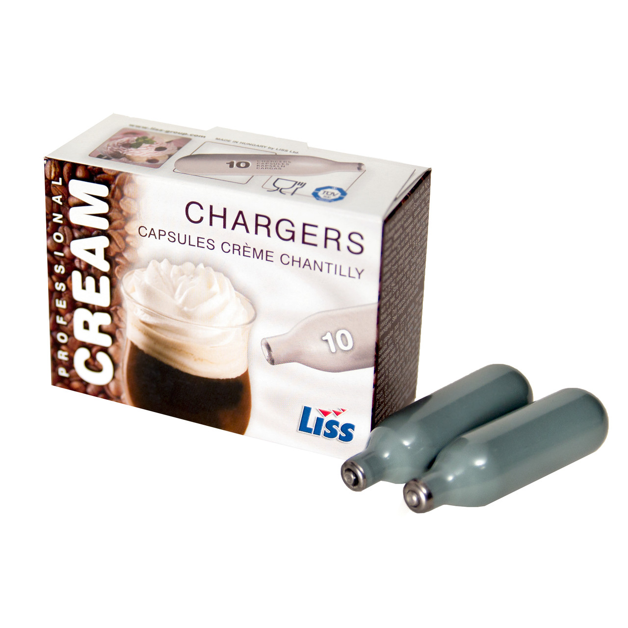 Liss Cream Chargers N2O Nitrous Oxide (Qty 360) - RedRock Distributing
