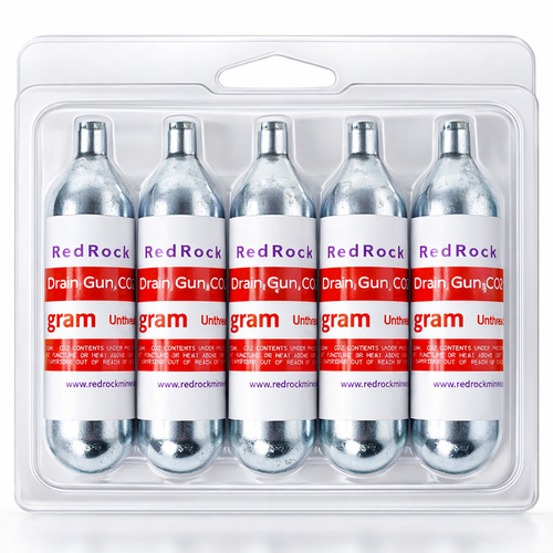 16 Gram Drain Gun  Cartridge 5 Pack Refill