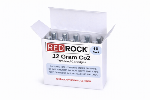 12 Gram Threaded Industrial CO₂ Cartridges – Case of 500 (Bulk 12g CO2 Cylinders)