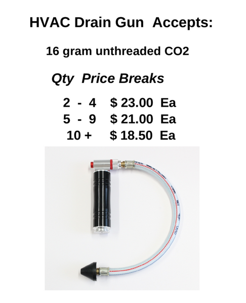 Redrock A/C Drain Line Condensate Cleaner Threaded