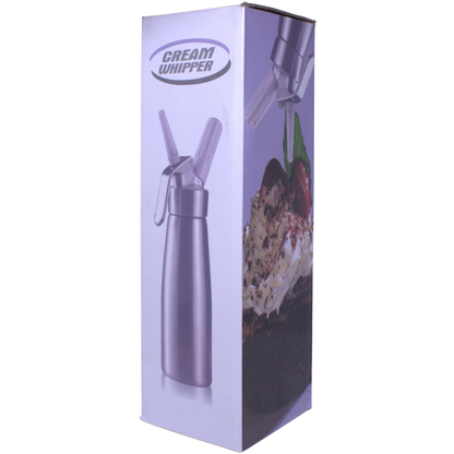 Professional Stainless Steel Whipped Cream Dispenser – 1 Liter