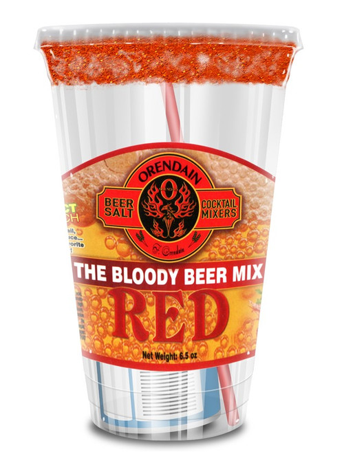 RED Bloody Beer Mix – 24-Pack Tomato and Spice Beer Cocktail by Orendain Brands