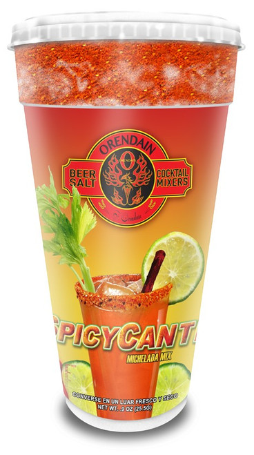 SPICYCANTE Michelada Mix 32 oz – 24-Pack Beer Cocktail Mix by Orendain Brands