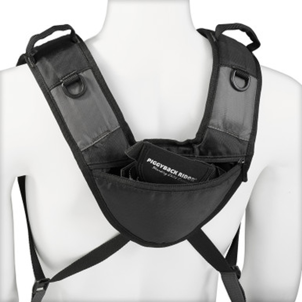 Piggyback Rider Scout Frame Carriers Baby Carrier, Black 