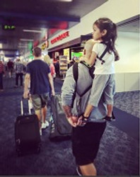 Traveling by Plane with the Piggyback Rider