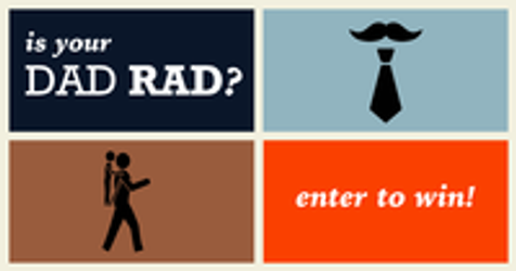 Is Your Dad Rad? Piggyback Rider Giveaway 