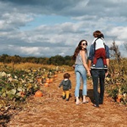 Taking Your Piggyback Rider to the Pumpkin Patch 