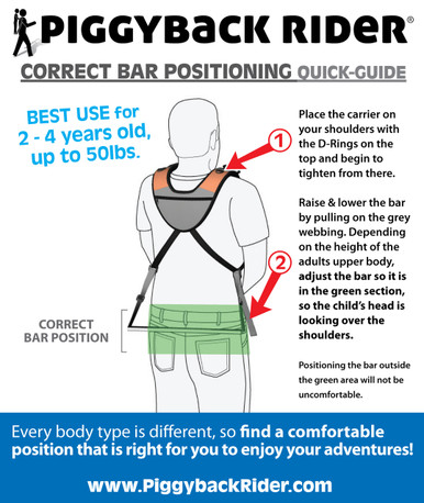Replacement Chest Strap: Piggyback Rider®
