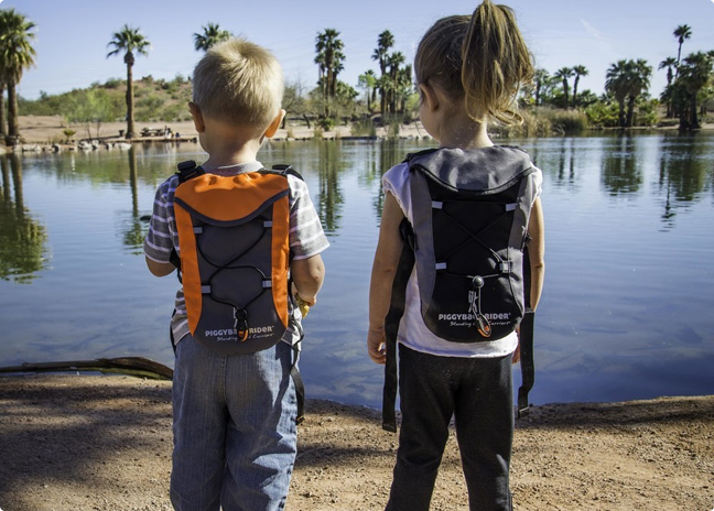 standing child carrier