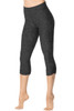 Gigi Rolldown Side Gather 3/4 Leggings - Butter