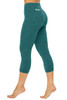 Pina High Waist 3/4 Leggings - Butter