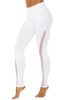 Solstice High Waist Leggings - Mesh Accent on Supplex