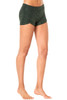 Kala Gather Front Mini Band Shorts - Butter