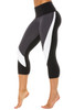 Chrome High Waist 3/4 Leggings - Supplex