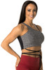 Hayden Reversible Crop Top - Supplex Accent on Butter