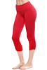 Gigi Sport Band Side Gather 3/4 Leggings - Double Weight Butter