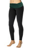 Rolldown Leggings - Double Weight Butter Accent on Supplex
