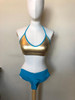 Caroline Team Bahamas Suit - Turquoise/Gold