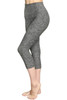 Bambola Scrunch Back High Waist 3/4 Leggings - Butter