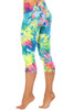 Pina High Waist 3/4 Leggings - Brushed Print