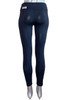 Mid Waist Leggings - Final Sale - Mesh Black Inserts on Supplex Black - Small - 25 inseam