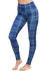 Rogi High Waist Leggings - Plaid