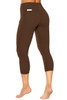 Calypso High Waist Pocket 3/4 Leggings - Supplex